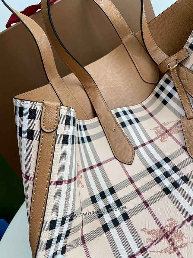 Burberry專門店新款雙面購物袋 巴寶莉功能型購物袋手提女包 yxb1530